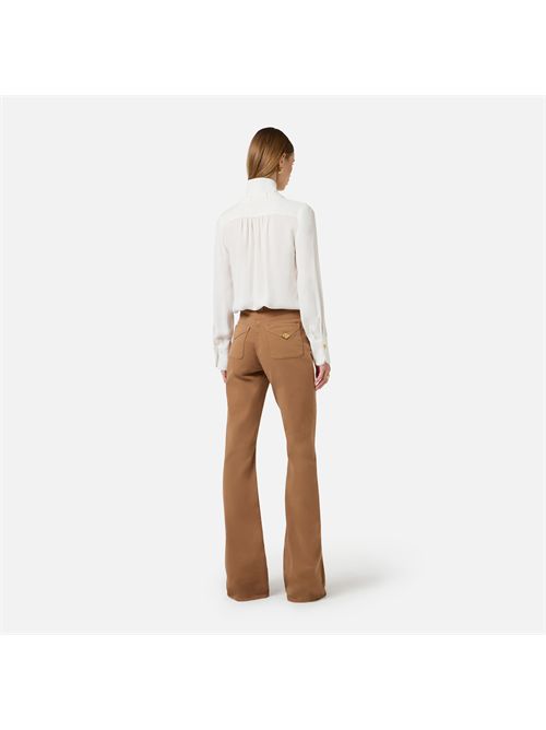 Shirt woman ivory ELISABETTA FRANCHI | CA14661E2/360